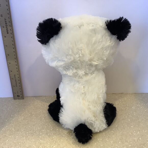 Dan Dee Plush Panda Bear With Embroidered Green Eyes Stuffed Animal Soft Toy - Picture 4 of 8